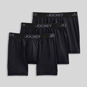 NWT Jockey 3-Pack Microfiber Boxer Brief
